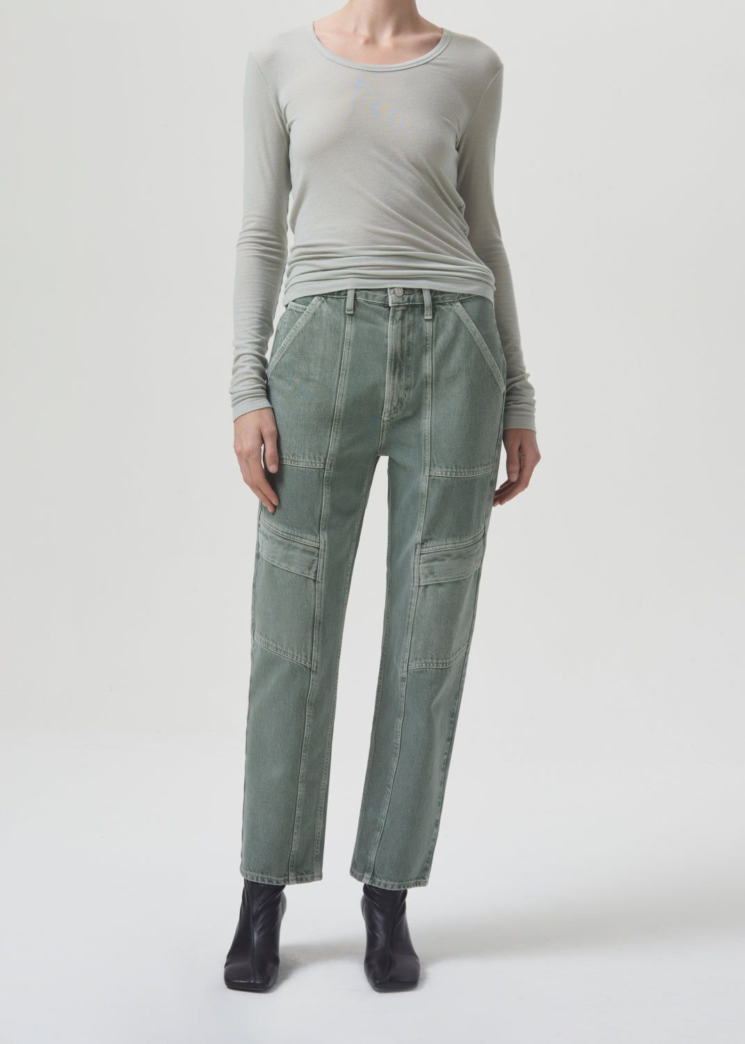 Cooper Cargo in Salamander sold by Agolde