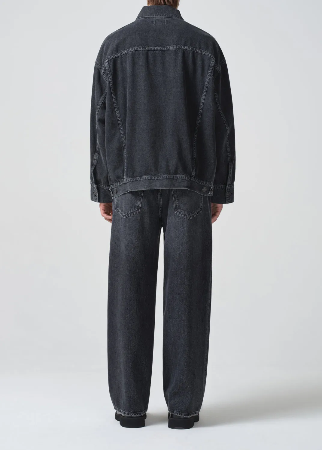 Wayne Vintage Jacket in Spider sold by Agolde product image thumbnail 3