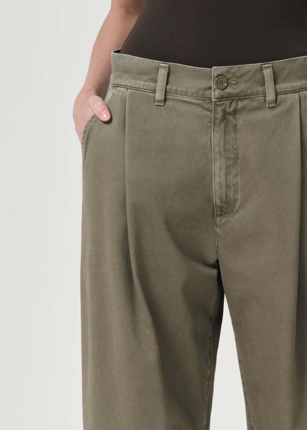 Danika Chino in Bok Choy sold by Agolde product image thumbnail 5