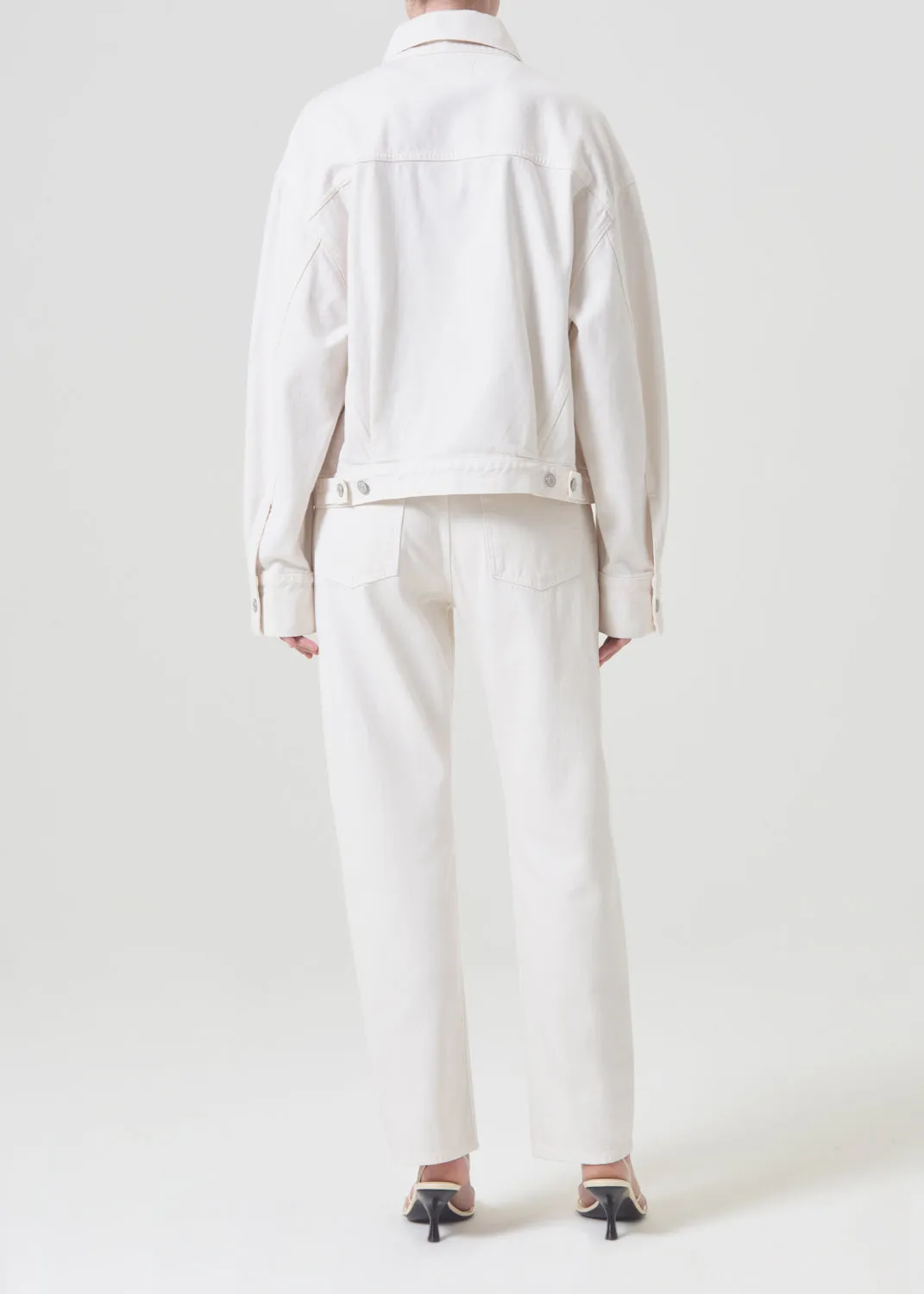 Martika Jacket in Fortune Cookie sold by Agolde product image thumbnail 4