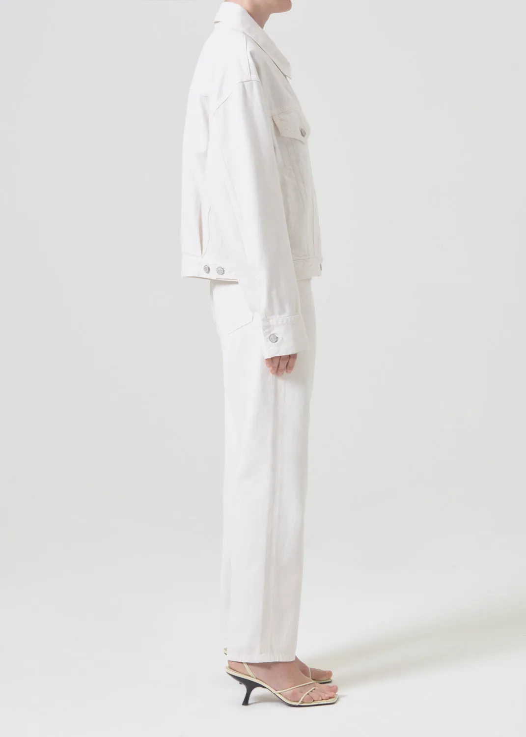 Martika Jacket in Fortune Cookie sold by Agolde product image thumbnail 5