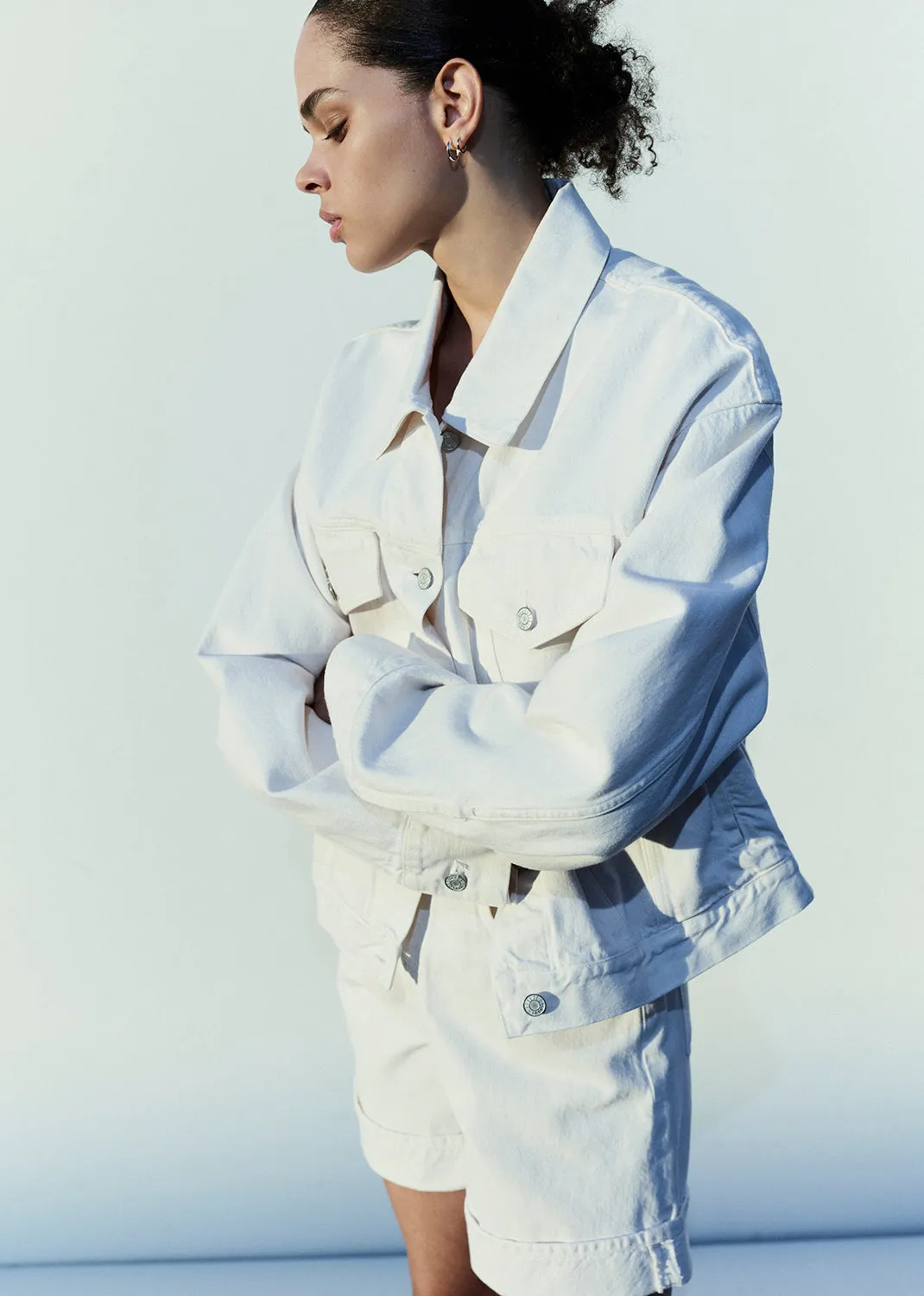 Martika Jacket in Fortune Cookie sold by Agolde product image thumbnail 2