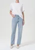 90's Mid Rise Straight in Force sold by Agolde