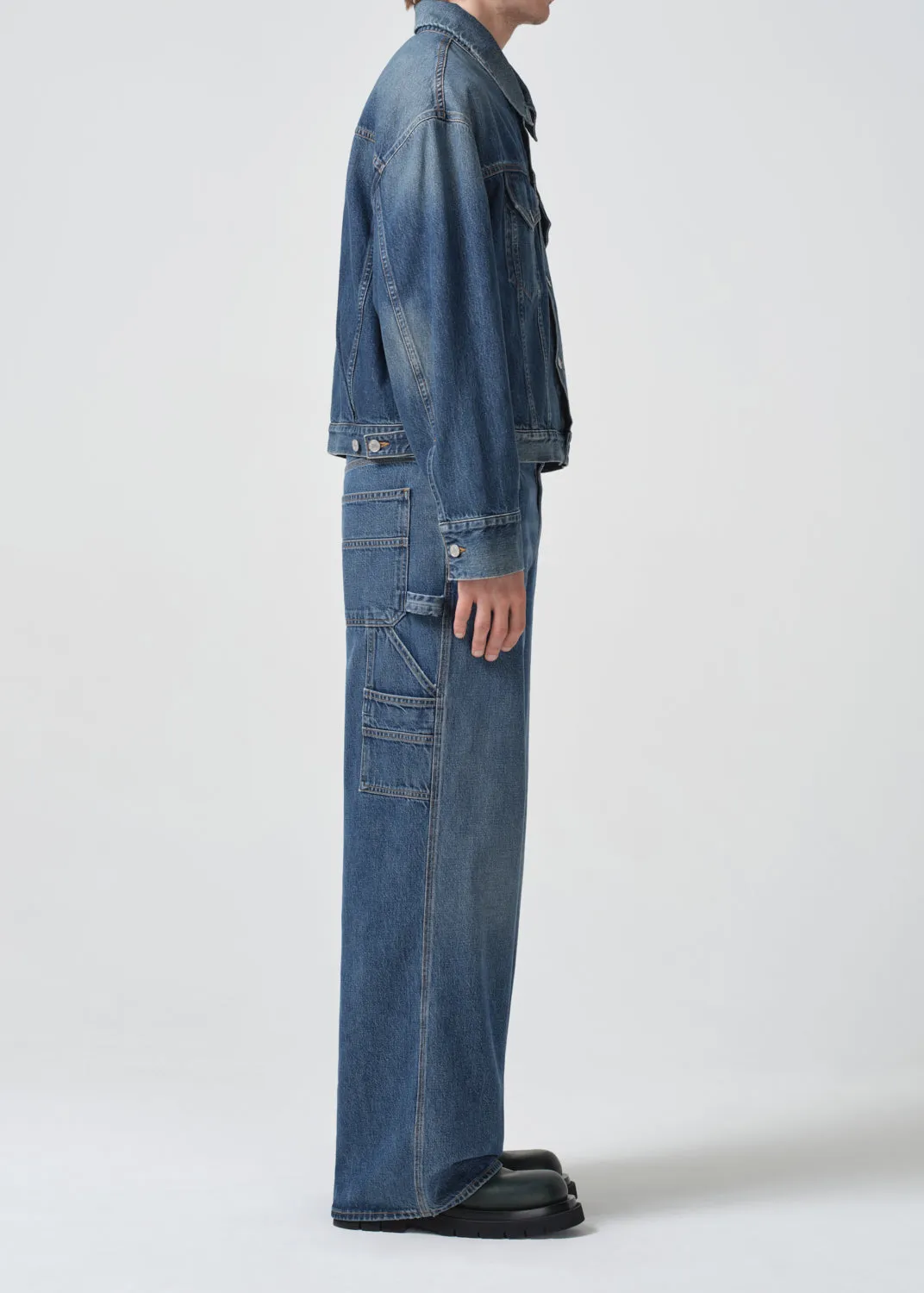 Otto Carpenter Jean in Darkness sold by Agolde product image thumbnail 3