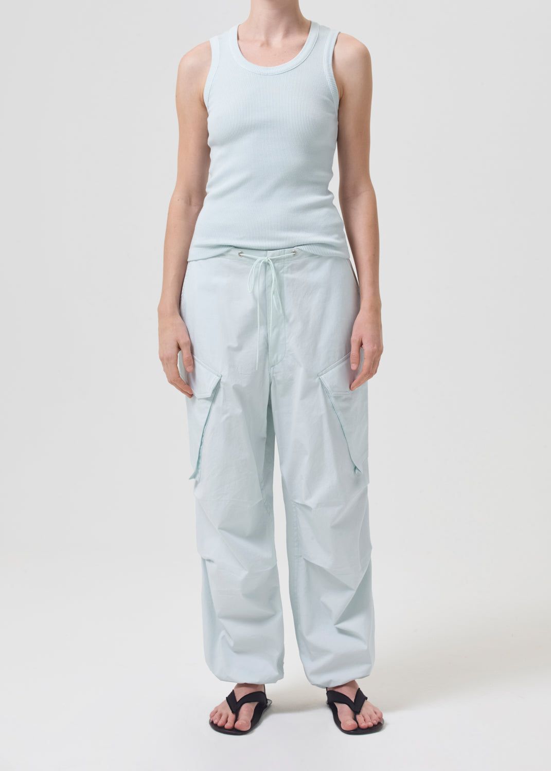 Ginerva Cargo Pant in Mochi sold by Agolde