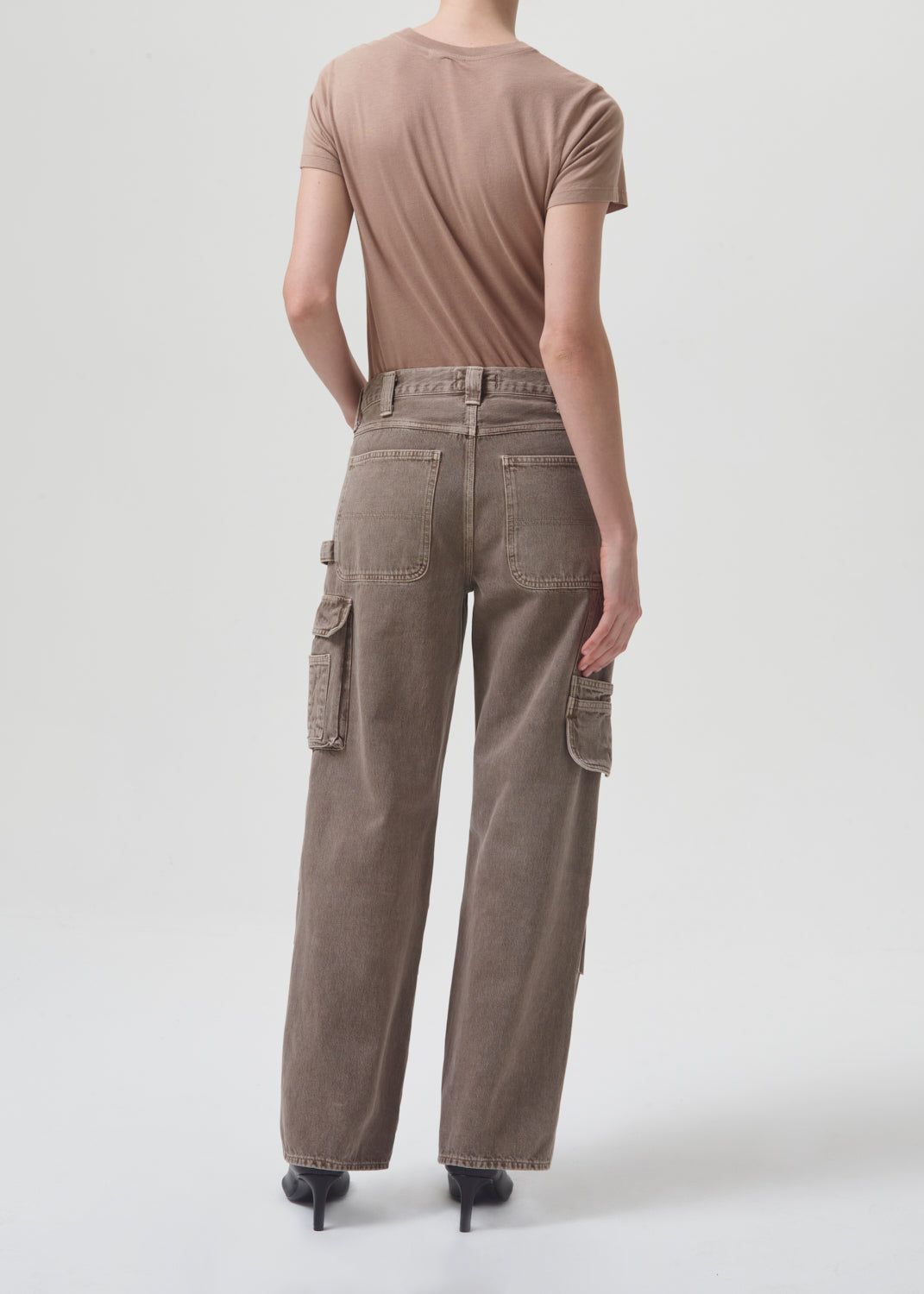 Annise Slim Tee in Wafer sold by Agolde product image thumbnail 2