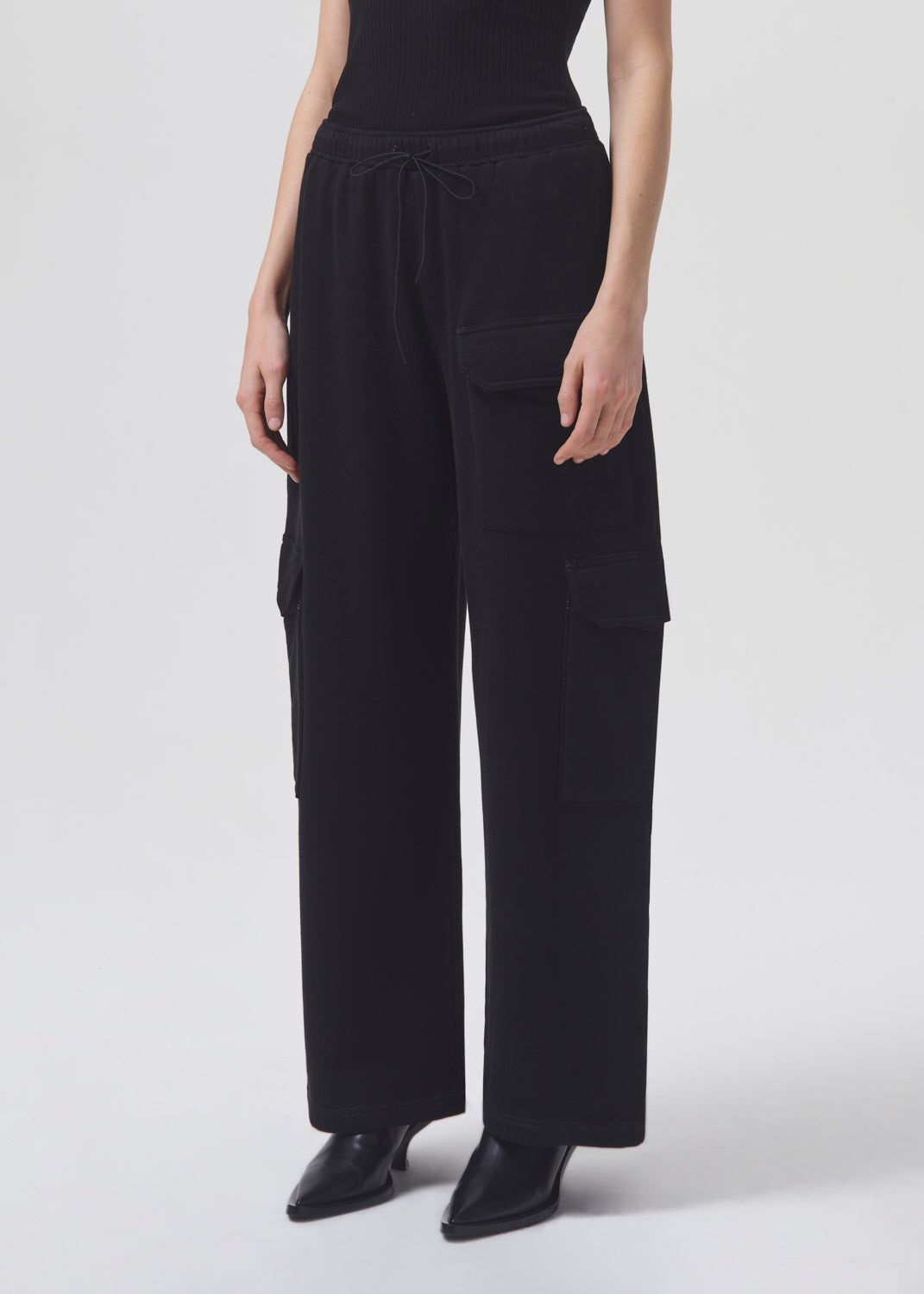 Ramsey Sweatpant in Black sold by Agolde product image thumbnail 4