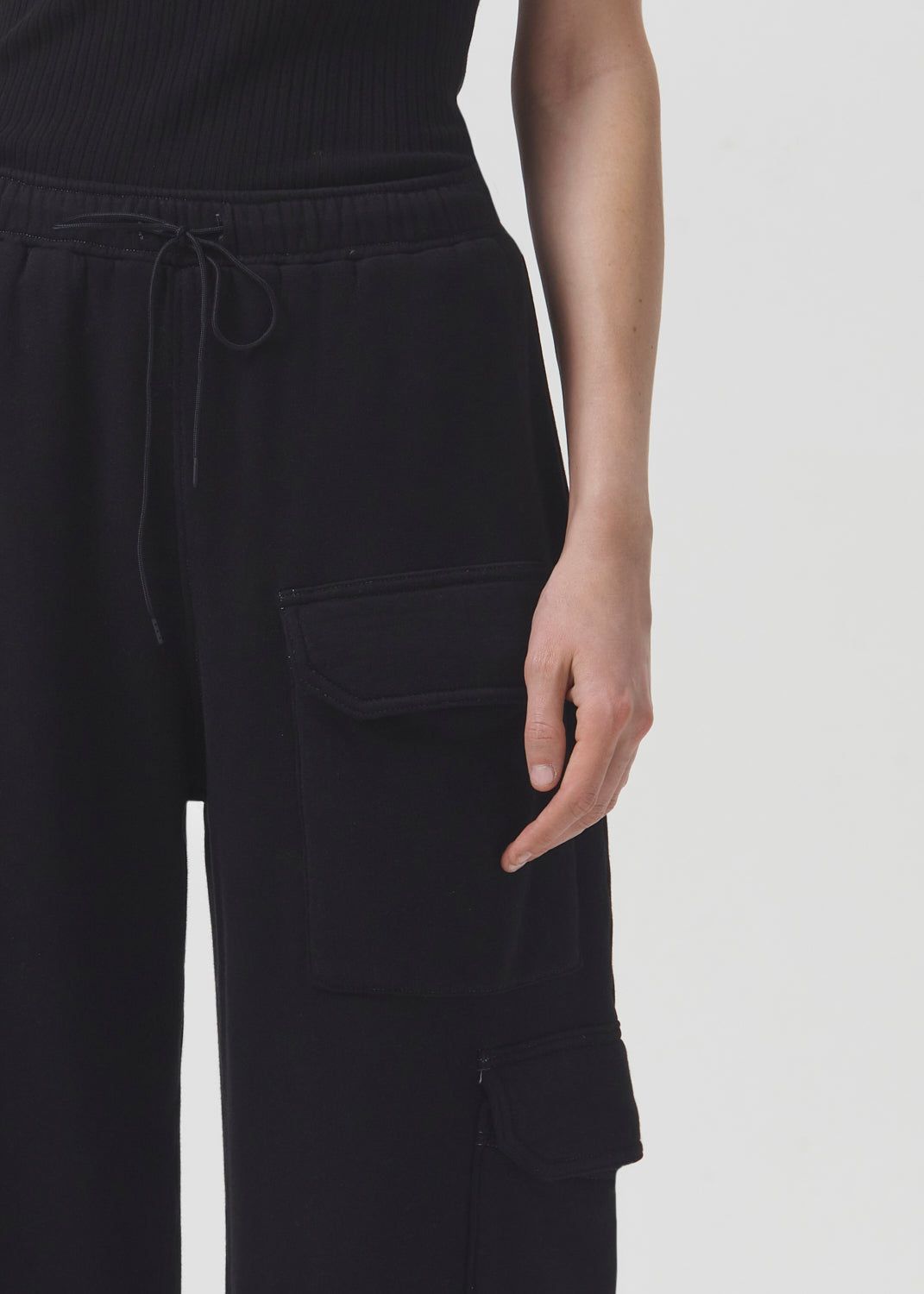 Ramsey Sweatpant in Black sold by Agolde product image thumbnail 5