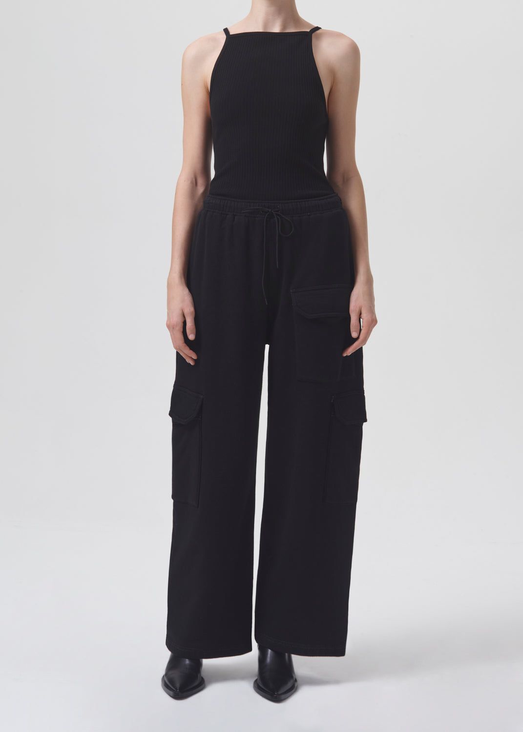 Ramsey Sweatpant in Black sold by Agolde