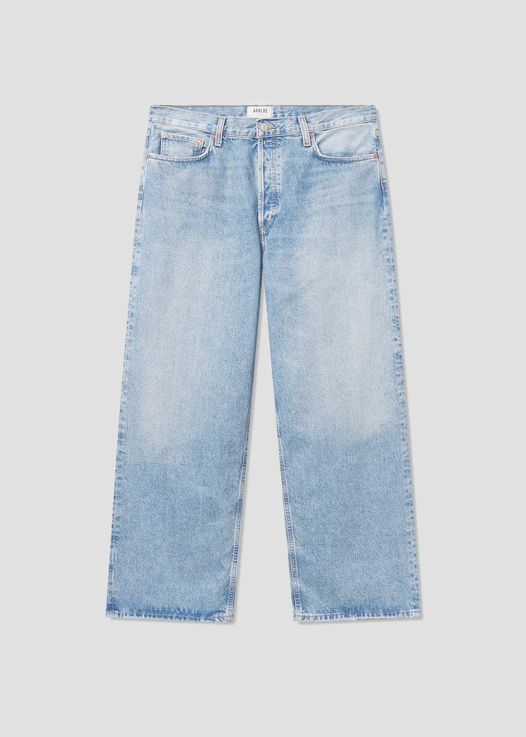 Low Slung Baggy in Libertine sold by Agolde