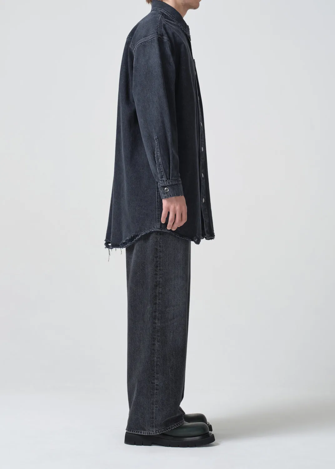 Lucas Shirt in Disappear sold by Agolde product image thumbnail 3