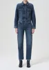 90's Pinch Waist High Rise Straight in Range sold by Agolde