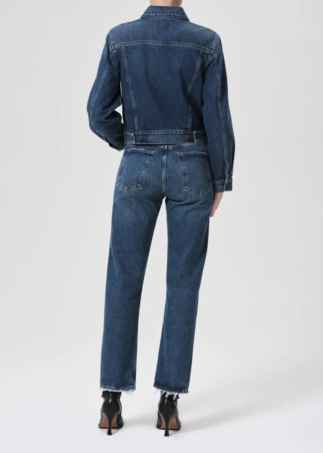 90's Pinch Waist High Rise Straight in Range sold by Agolde product image thumbnail 2