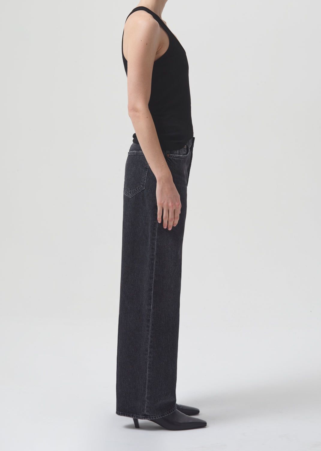 Bianca Tank in Black sold by Agolde product image thumbnail 4