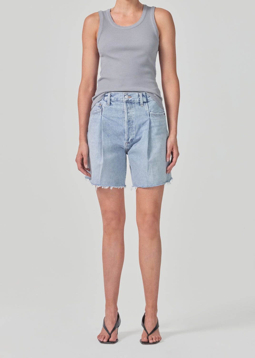 Fold Waistband Short in Sideline sold by Agolde