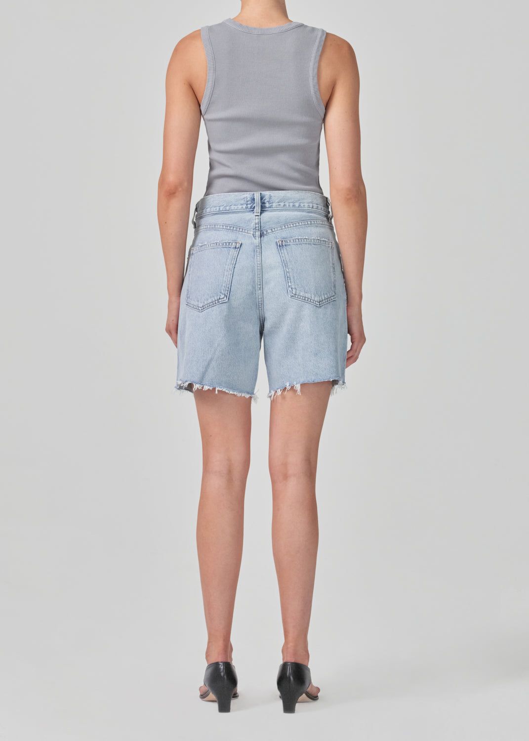 Fold Waistband Short in Sideline sold by Agolde product image thumbnail 2