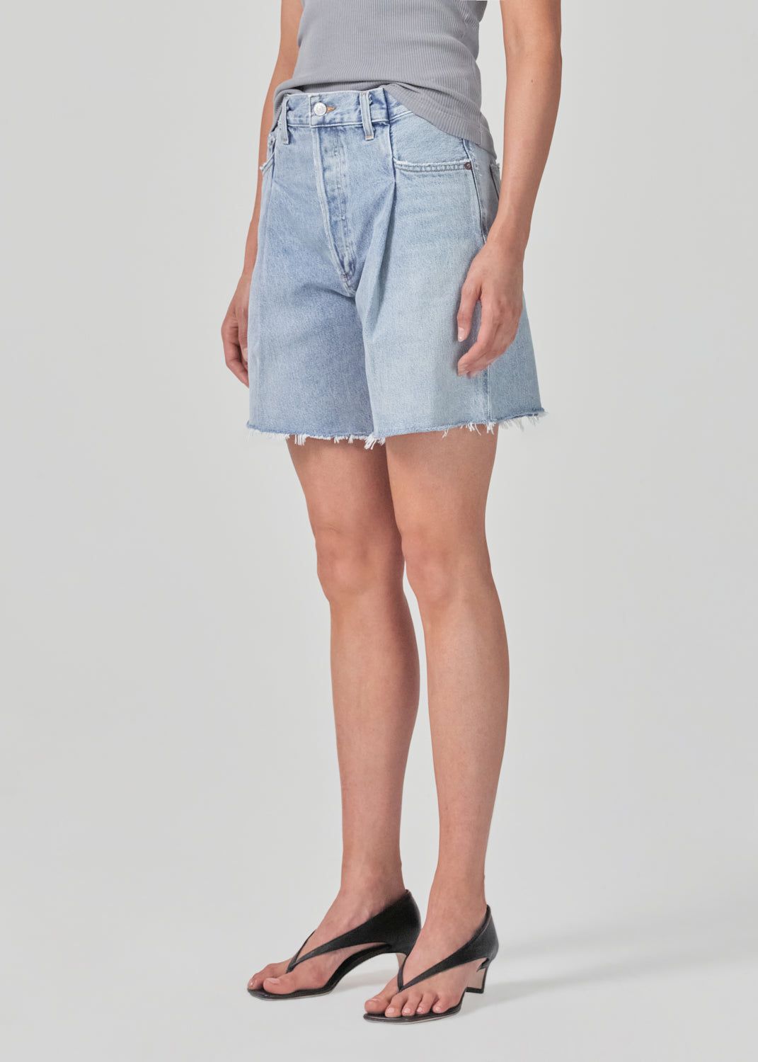 Fold Waistband Short in Sideline sold by Agolde product image thumbnail 4