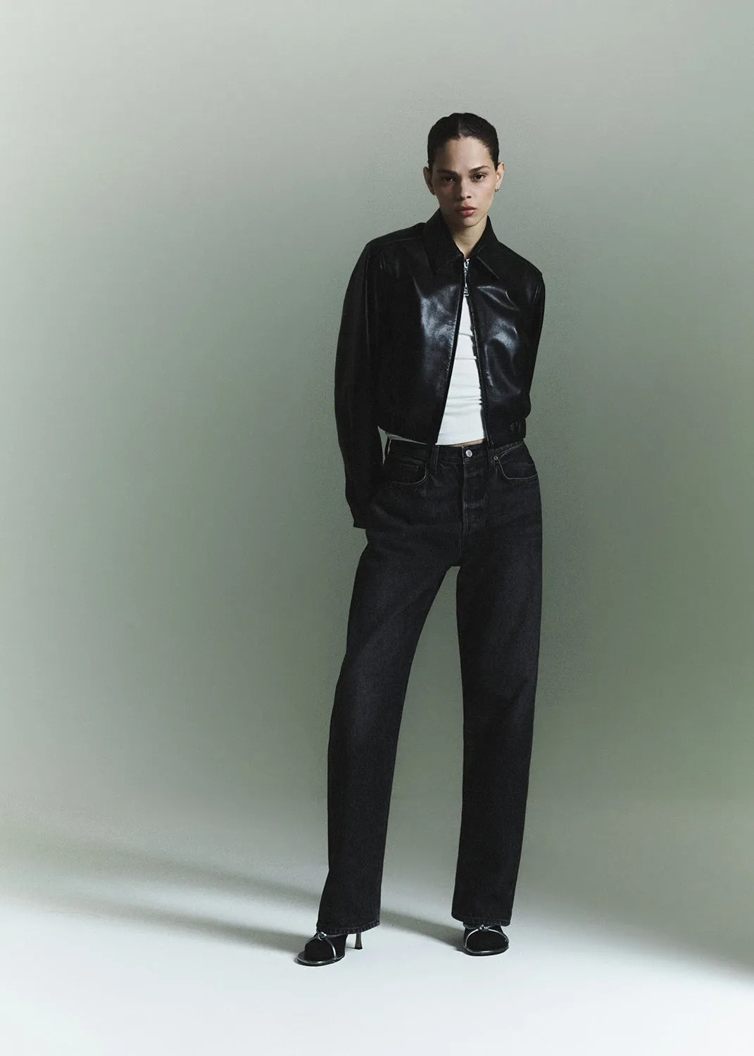 Kelly Jean in Eclipse sold by Agolde product image thumbnail 2