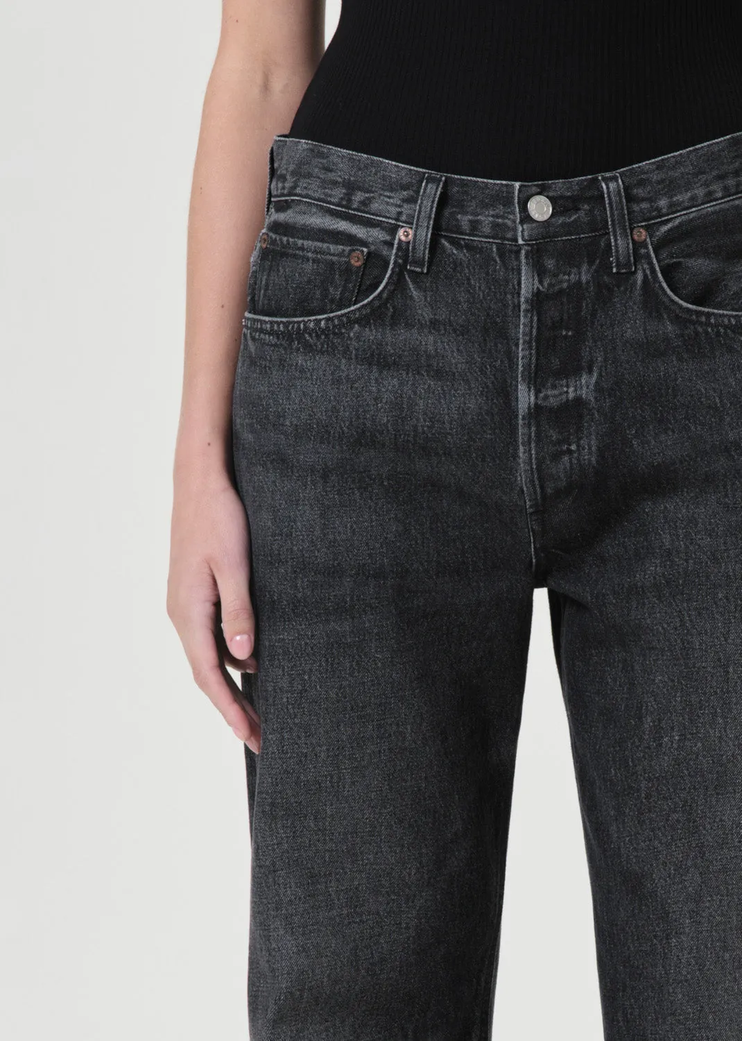 Kelly Jean in Eclipse sold by Agolde product image thumbnail 5