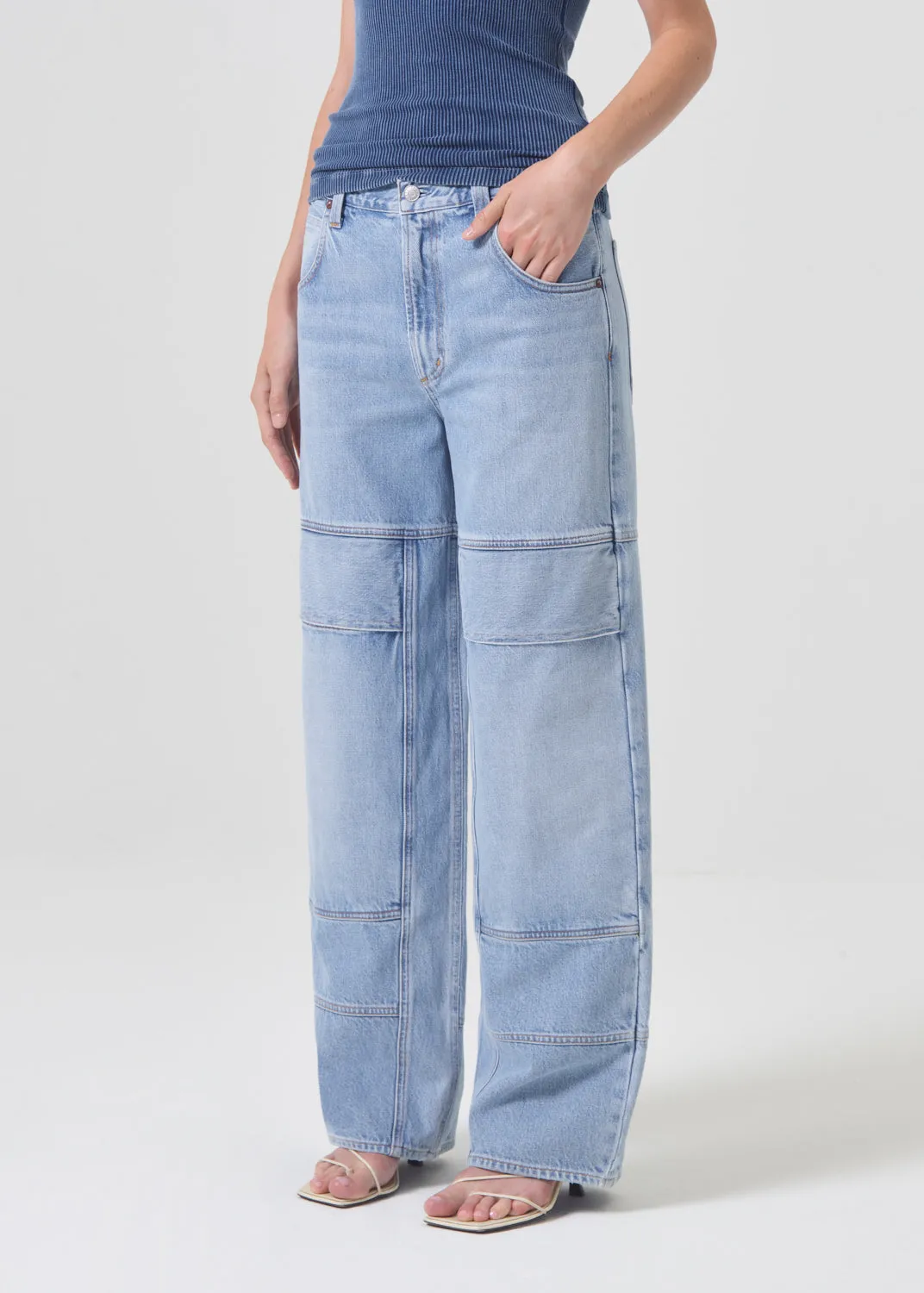 Tanis Utility Jean in Conflict sold by Agolde product image thumbnail 4