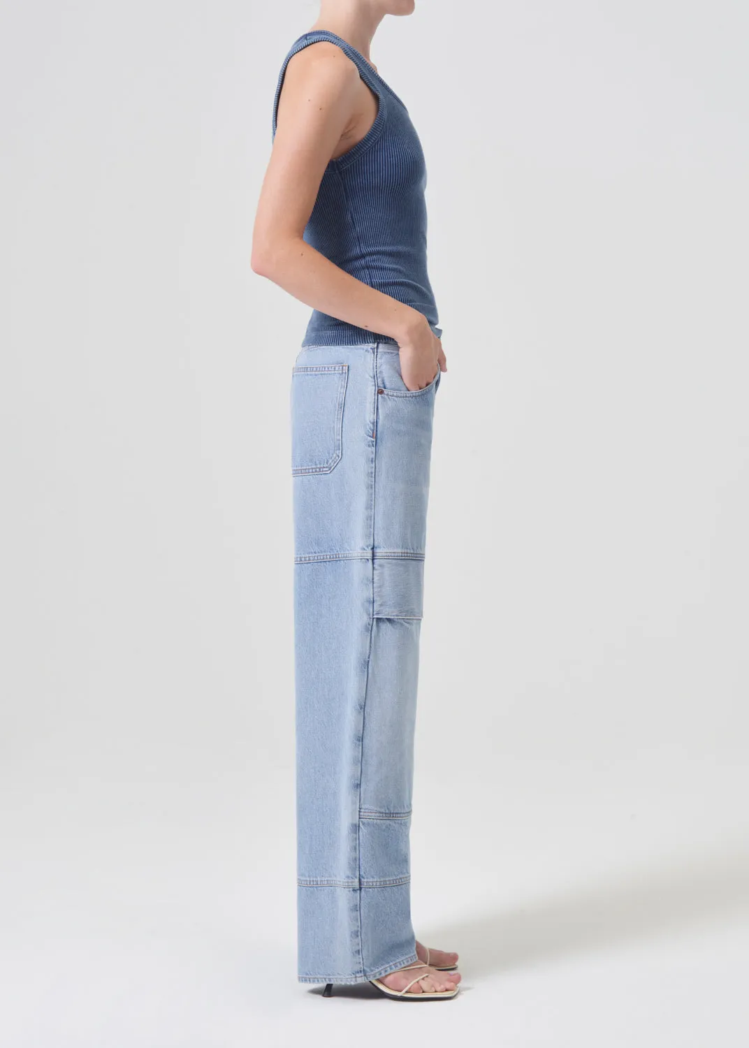Tanis Utility Jean in Conflict sold by Agolde product image thumbnail 3