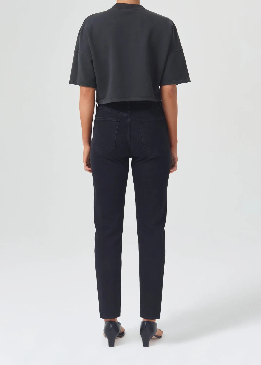 Riley Long High Rise Straight (Stretch) in Compilation sold by Agolde product image thumbnail 2