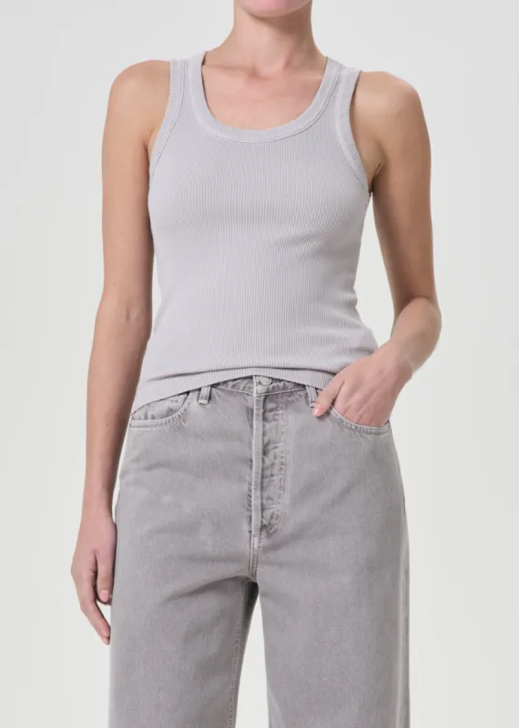 Poppy Tank in Flake made by Agolde