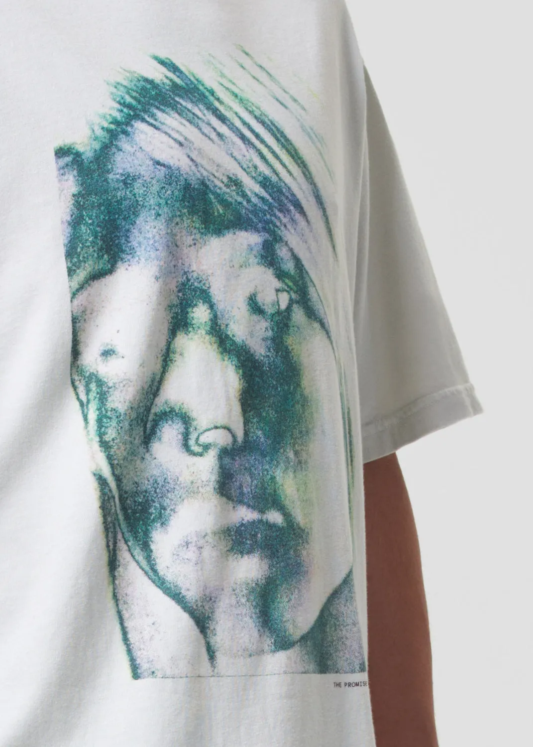 Sumner Tee (Kim) in Ice Cabbage sold by Agolde product image thumbnail 4