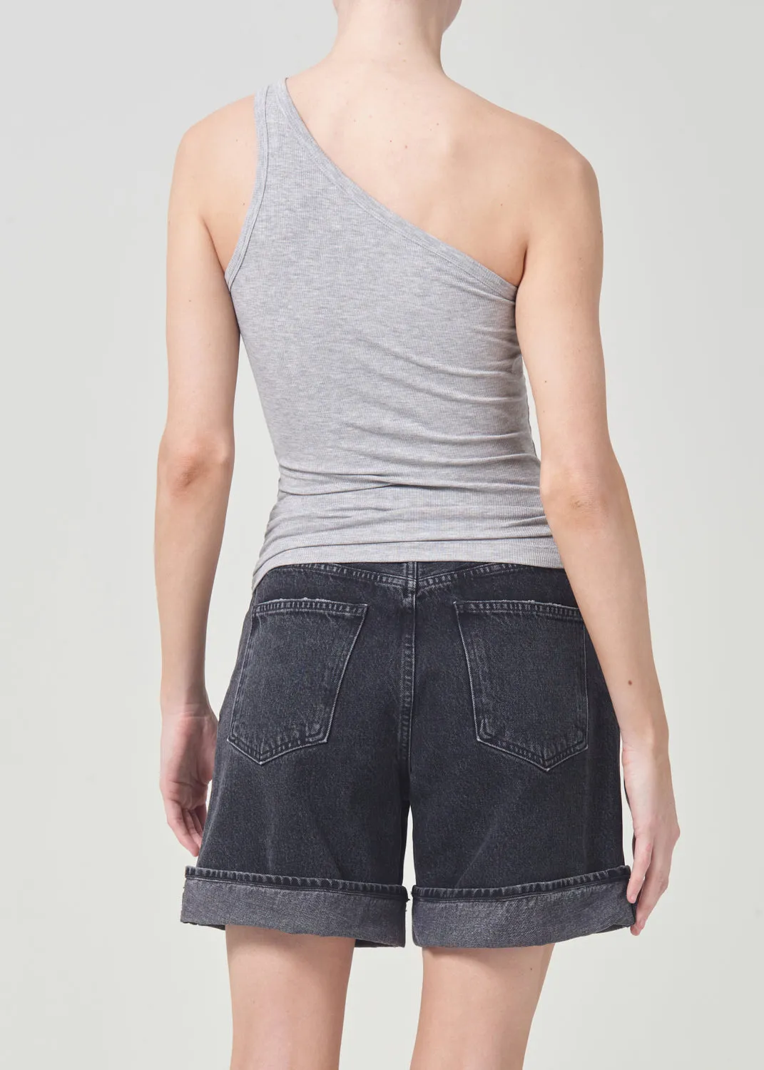 Brita Tank in Grey Heather sold by Agolde product image thumbnail 3
