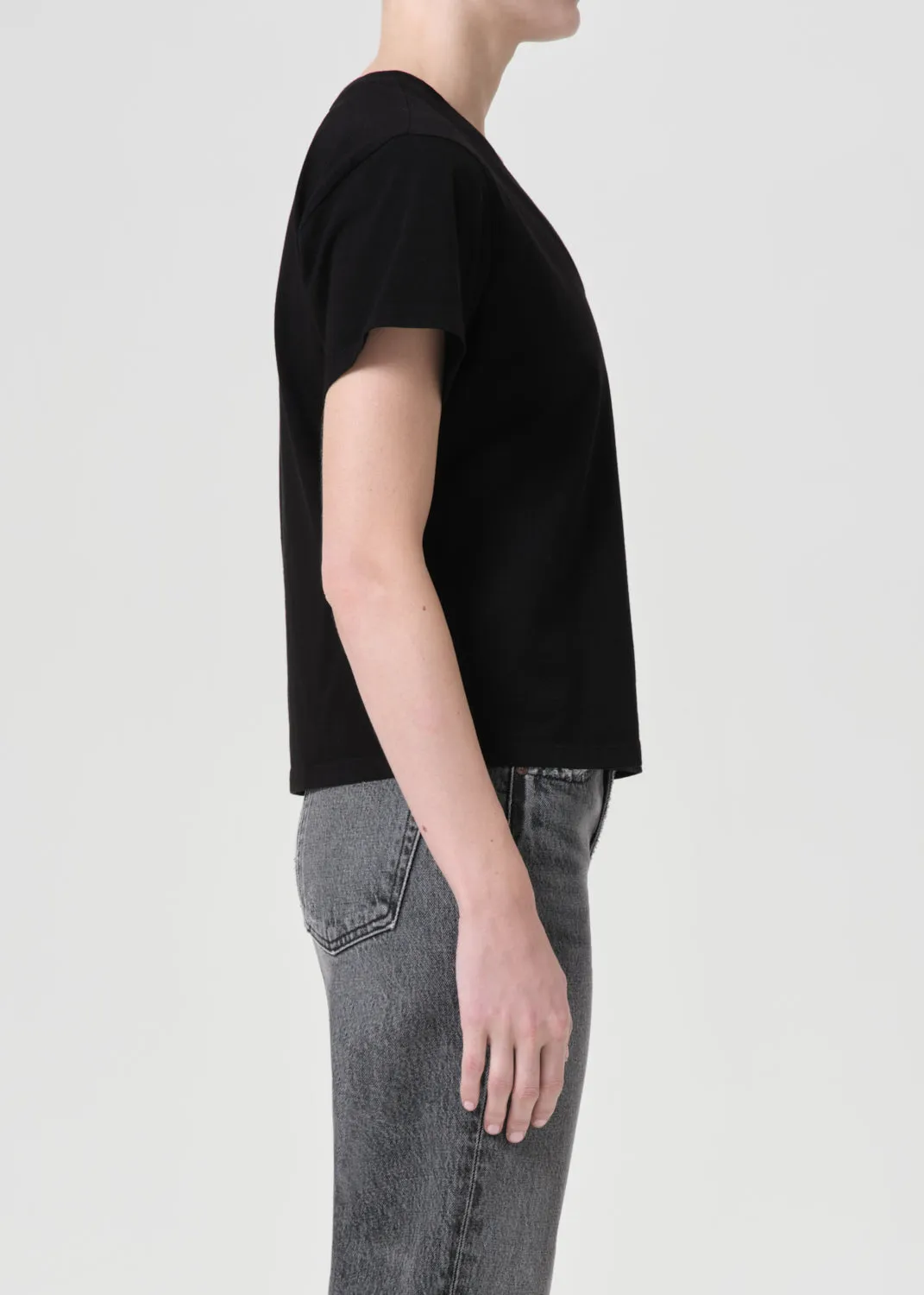 Jones T-Shirt in Black sold by Agolde product image thumbnail 3
