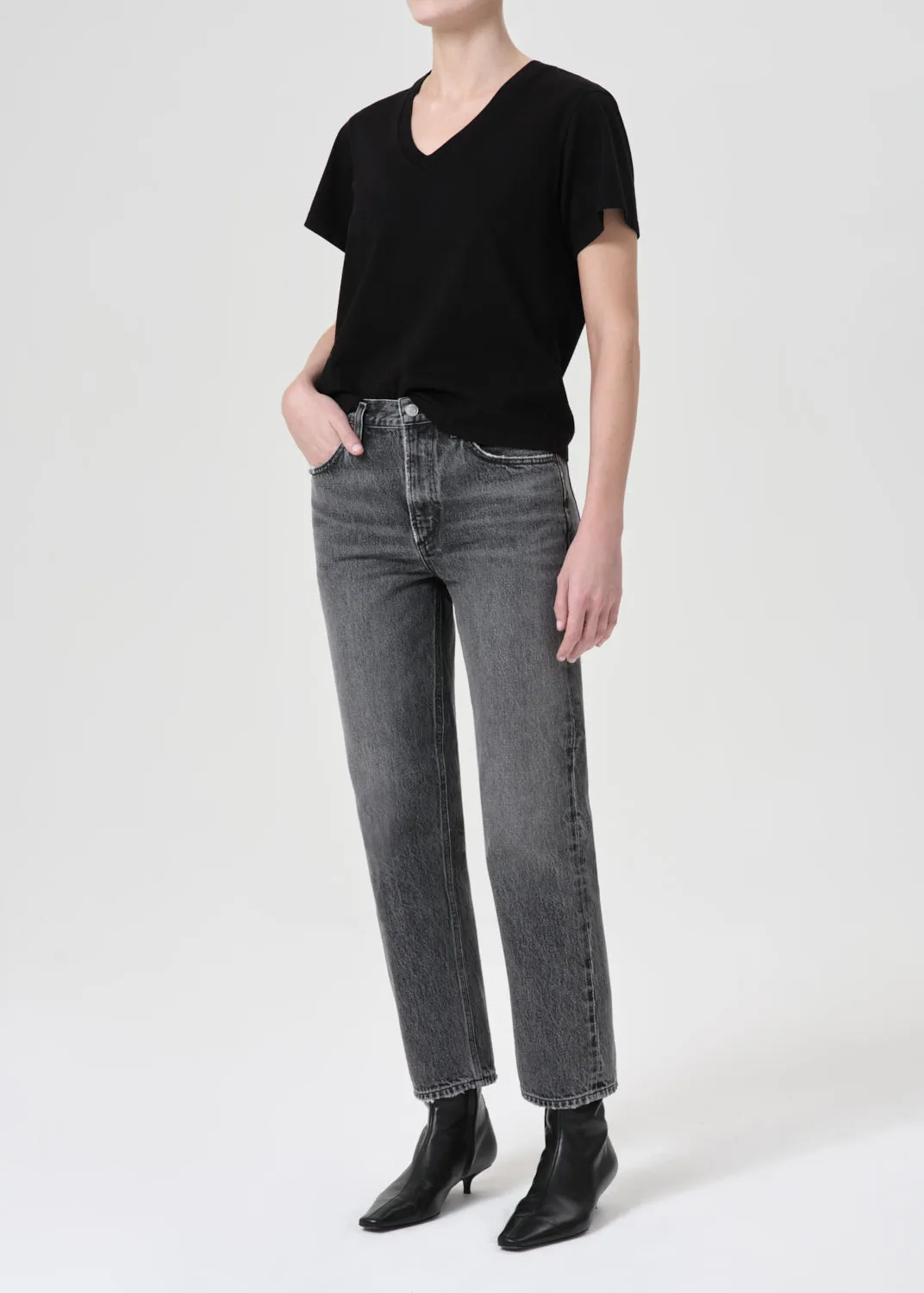 Jones T-Shirt in Black sold by Agolde product image thumbnail 4