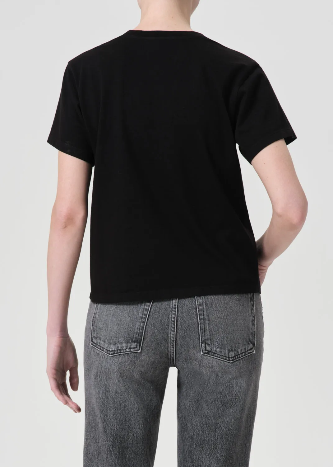 Jones T-Shirt in Black sold by Agolde product image thumbnail 2