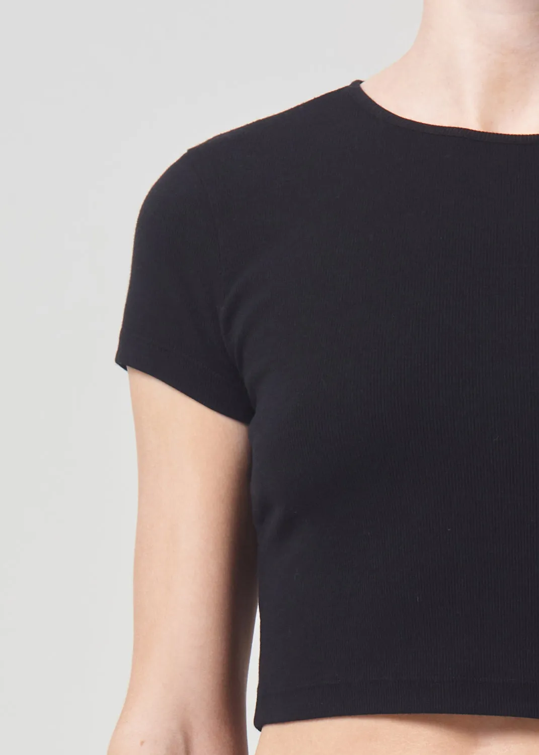 Savannah Tee in Black sold by Agolde product image thumbnail 4