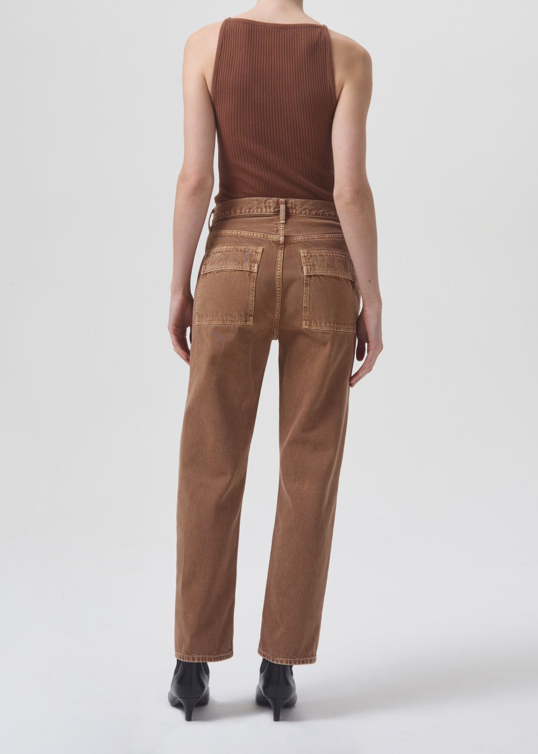 Mina Tank in Beeswax sold by Agolde product image thumbnail 2