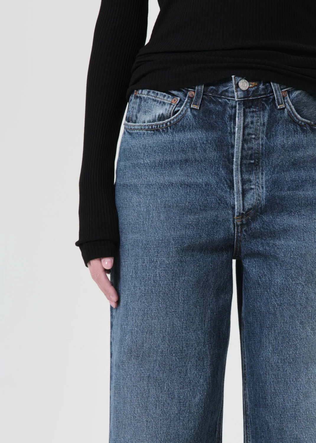 Dame High Rise Wide Leg in Control sold by Agolde product image thumbnail 5