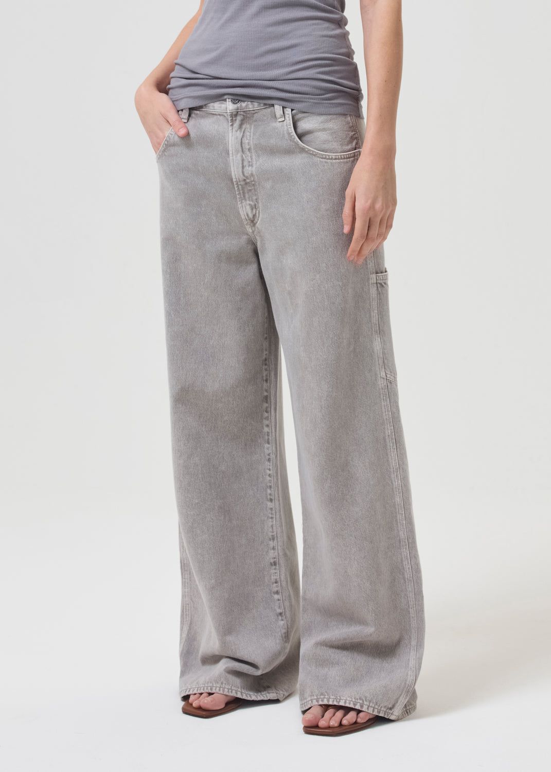 Magda Denim Carpenter in Drab sold by Agolde product image thumbnail 4