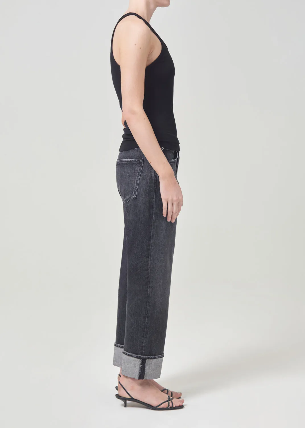 Fran Low Slung Straight in Ditch sold by Agolde product image thumbnail 4