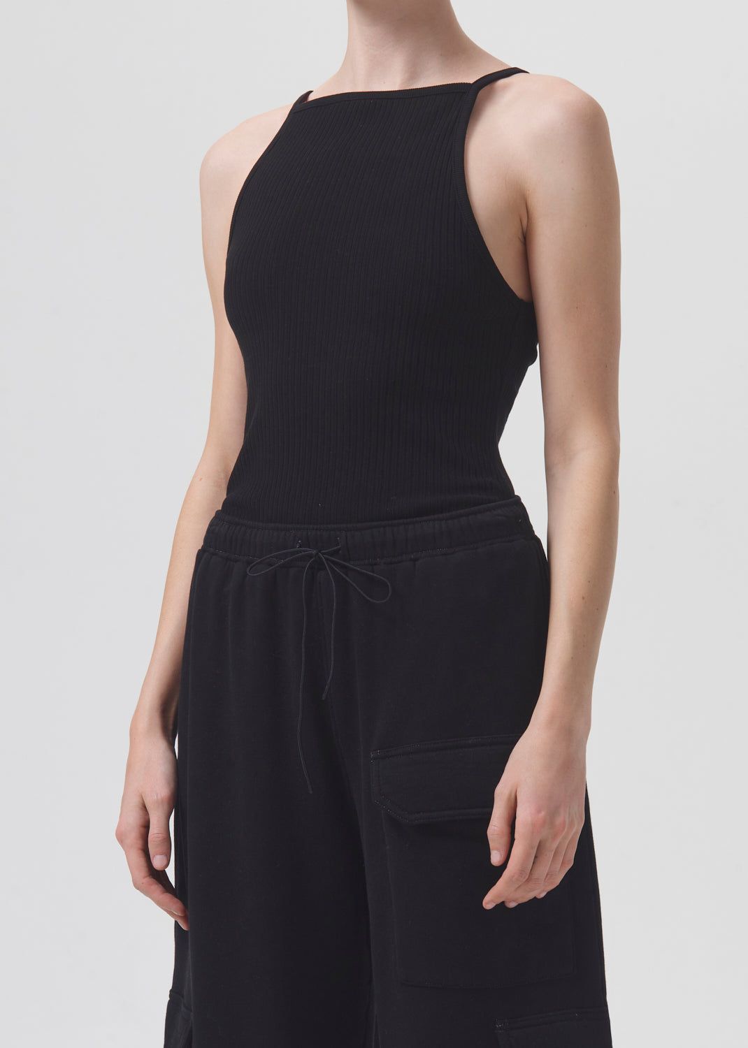 Mina Tank in Black sold by Agolde product image thumbnail 4