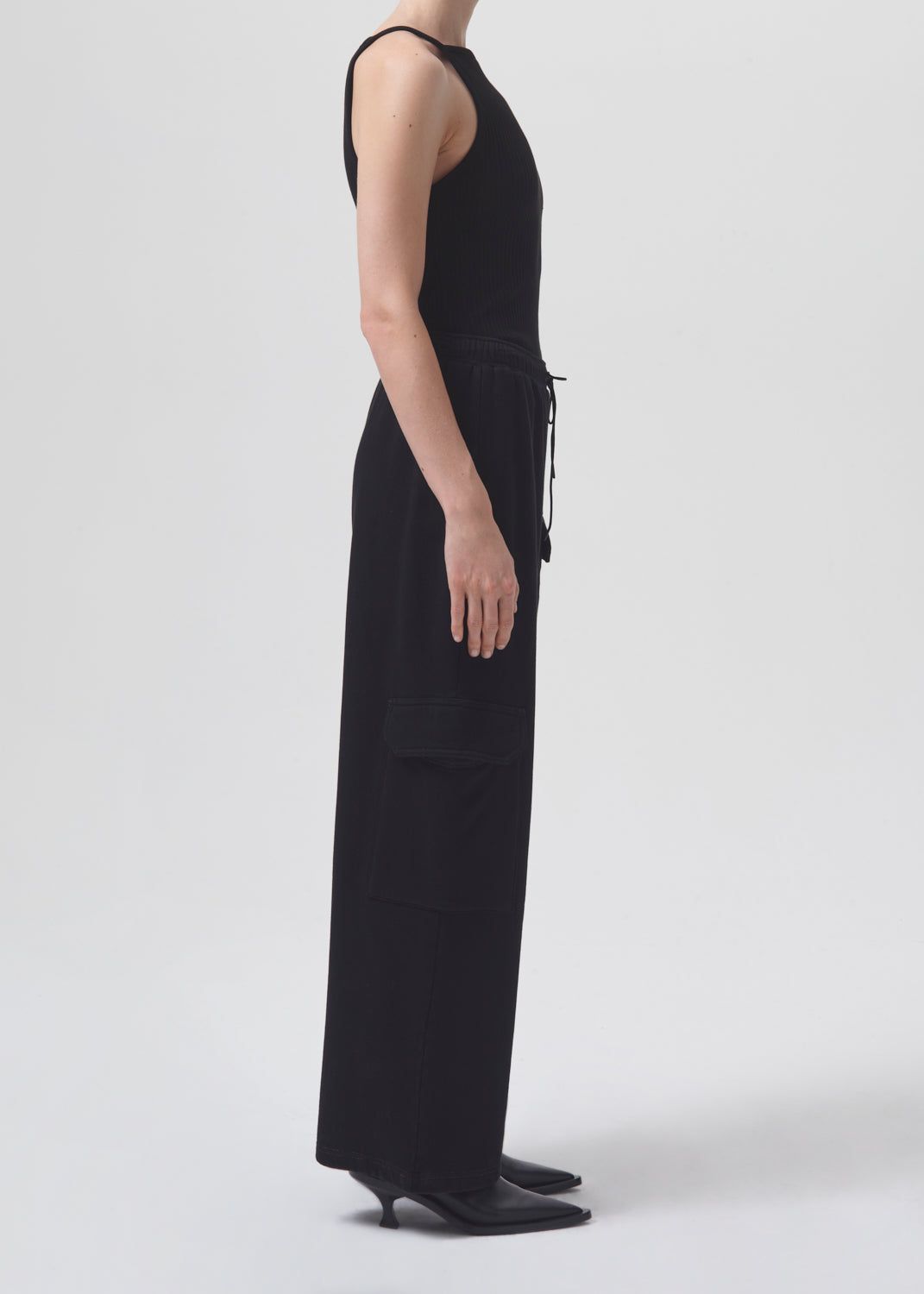 Mina Tank in Black sold by Agolde product image thumbnail 3