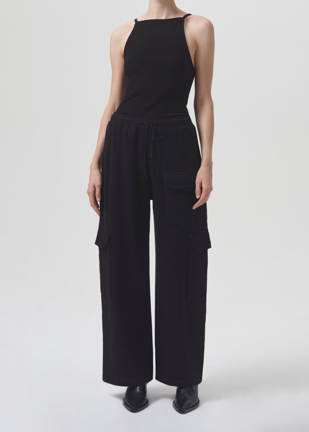 Mina Tank in Black sold by Agolde