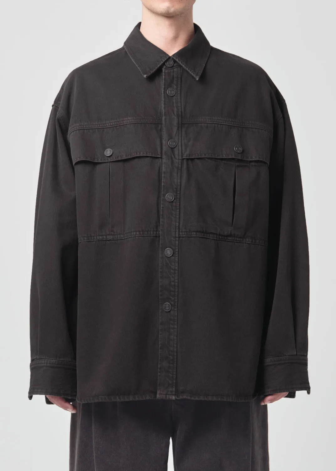 Axel Shirt in Umber sold by Agolde product image thumbnail 3