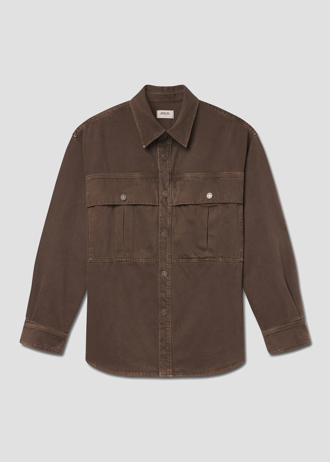 Axel Shirt in Umber sold by Agolde product image thumbnail 2