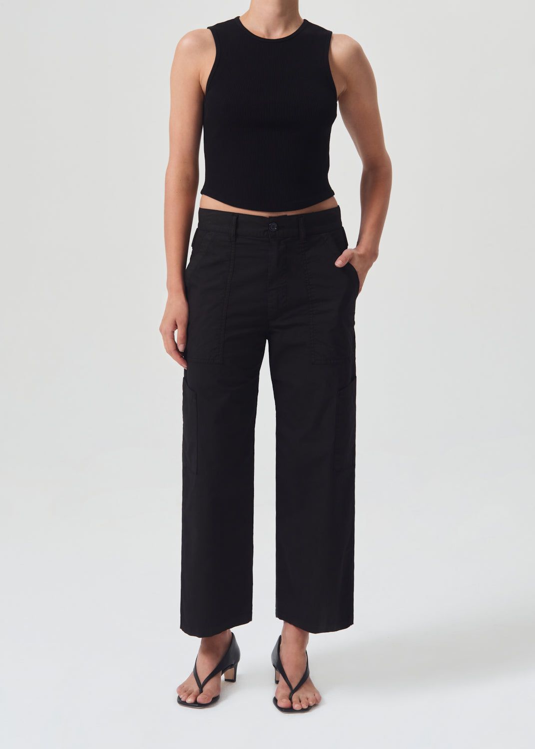 Daria Utility Pant in Black sold by Agolde