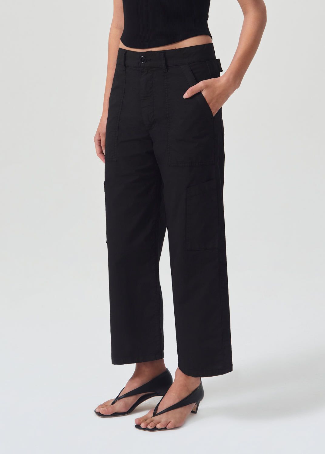 Daria Utility Pant in Black sold by Agolde product image thumbnail 4