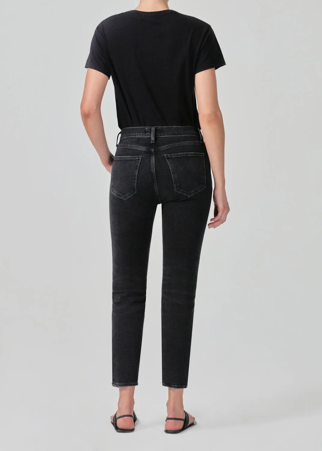 Nico High Rise Slim Fit (Stretch) in Hotline sold by Agolde product image thumbnail 2
