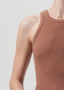 Bailey Tank in Brown Sugar sold by Agolde