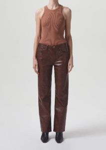 Bailey Tank in Brown Sugar sold by Agolde