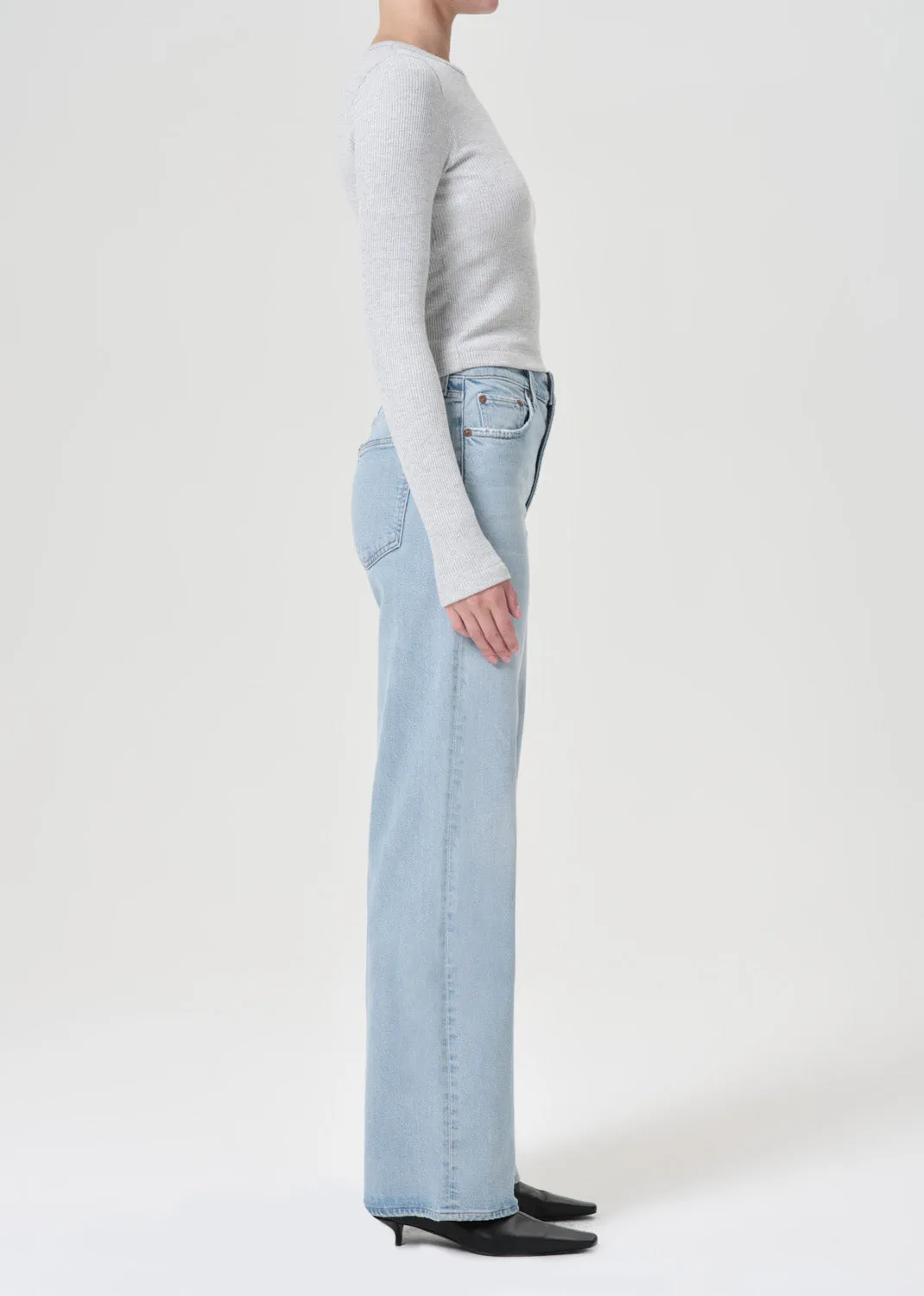 Harper Straight Jean (Stretch) in Trouble sold by Agolde product image thumbnail 3