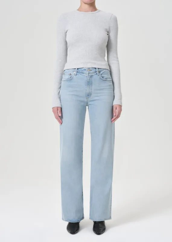 Harper Straight Jean (Stretch) in Trouble sold by Agolde