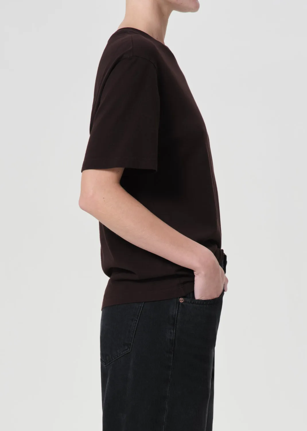 Jay T Shirt in Infusion sold by Agolde product image thumbnail 3